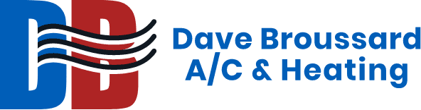 Dave Broussard Air Conditioning and Heating Logo.