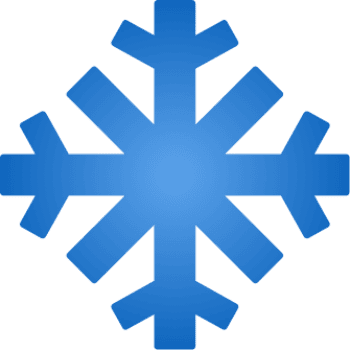 Cooling service icon for HVAC services in Lafayette, Louisiana, and the Lafayette Parish area.